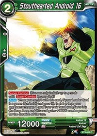 Stouthearted Android 16 (BT3-068) [Cross Worlds]