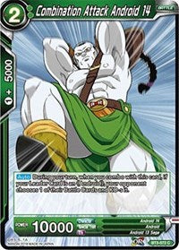 Combination Attack Android 14 (BT3-072) [Cross Worlds]