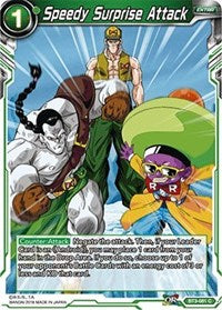 Speedy Surprise Attack (BT3-081) [Cross Worlds]