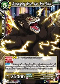 Rampaging Great Ape Son Goku (BT3-089) [Cross Worlds]