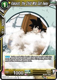 Kakarot, the Child Who Got Away (BT3-091) [Cross Worlds]