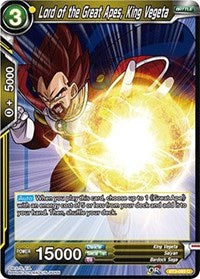 Lord of the Great Apes, King Vegeta (BT3-093) [Cross Worlds]