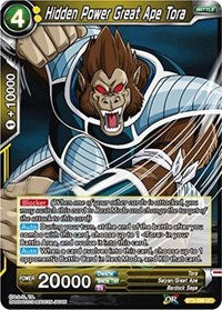 Hidden Power Great Ape Tora (BT3-096) [Cross Worlds]