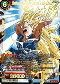Broken Limits Super Saiyan 3 Son Goku (SD2-02) [Cross Worlds]