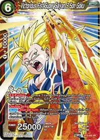 Victorious Fist Super Saiyan 3 Son Goku (BT3-003) [Cross Worlds]