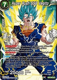 Hyper Rush SSB Vegito (BT3-063) [Cross Worlds]