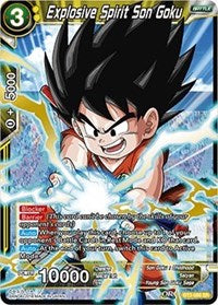 Explosive Spirit Son Goku (BT3-088) [Cross Worlds]
