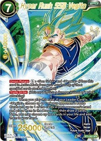 Hyper Rush SSB Vegito (SPR) (BT3-063) [Cross Worlds]