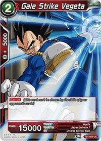 Gale Strike Vegeta (TB1-005) [Tournament of Power]