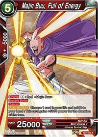 Majin Buu, Full of Energy (TB1-006) [Tournament of Power]