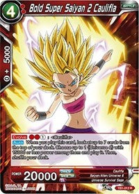 Bold Super Saiyan 2 Caulifla (TB1-012) [Tournament of Power]