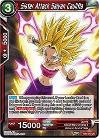 Sister Attack Saiyan Caulifla (TB1-013) [Tournament of Power]