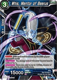 Whis, Mentor of Beerus (TB1-031) [Tournament of Power]