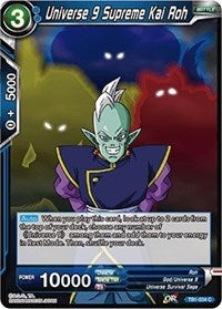 Universe 9 Supreme Kai Roh (TB1-034) [Tournament of Power]