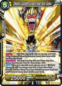 Deadly Golden Great Ape Son Goku (BT4-080) [Colossal Warfare]