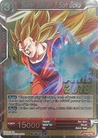 Super Saiyan 3 Son Goku (Metallic Foil) (Event Pack 2018) (P-003) [Promotion Cards]