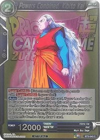 Powers Combined, Kibito Kai (Metallic Foil) (Event Pack 2018) (BT3-043) [Promotion Cards]