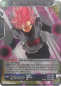 Joyful Strike Goku Black Rose (Metallic Foil) (Event Pack 2018) (P-015) [Promotion Cards]