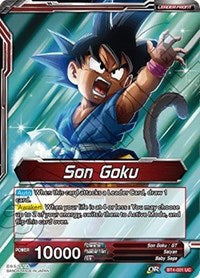 Son Goku // Energy Burst Son Goku (BT4-001) [Colossal Warfare]
