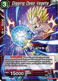 Digging Deep Vegeta (BT4-010) [Colossal Warfare]