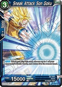 Sneak Attack Son Goku (BT4-026) [Colossal Warfare]