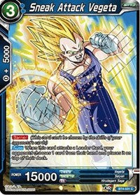 Sneak Attack Vegeta (BT4-031) [Colossal Warfare]