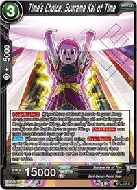 Time's Choice, Supreme Kai of Time (BT4-103) [Colossal Warfare]