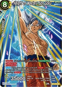 Height of Mastery Son Goku (BT4-075) [Colossal Warfare]