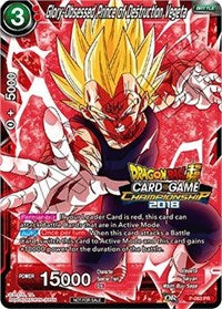 Glory-Obsessed Prince of Destruction Vegeta (P-063) [Tournament Promotion Cards]