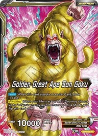Golden Great Ape Son Goku // Long Odds SS4 Son Goku (SD5-01) [Colossal Warfare]