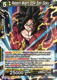 Reborn Might SS4 Son Goku (SD5-04) [Colossal Warfare]