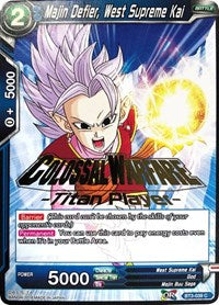 Majin Defier, West Supreme Kai (Titan Player Stamped) (BT3-039) [Tournament Promotion Cards]