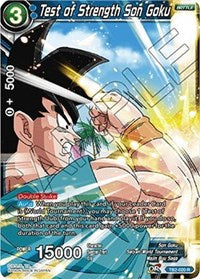 Test of Strength Son Goku (TB2-020) [World Martial Arts Tournament]