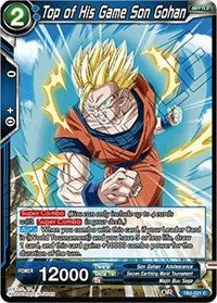 Top of His Game Son Gohan (TB2-021) [World Martial Arts Tournament]
