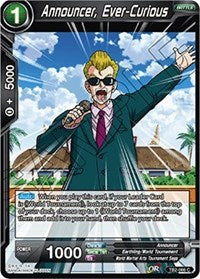 Announcer, Ever-Curious (TB2-066) [World Martial Arts Tournament]