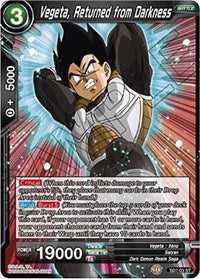 Vegeta, Returned from Darkness (SD7-03) [Miraculous Revival]