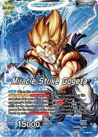 Son Goku & Vegeta // Miracle Strike Gogeta (Movie Promo) (P-069) [Promotion Cards]