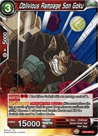Oblivious Rampage Son Goku (BT5-003) [Miraculous Revival]