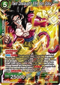 Twin Onslaught SS4 Son Goku (BT5-055) [Miraculous Revival]
