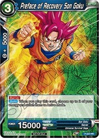 Preface of Recovery Son Goku (Event Pack 2 - 2018) (P-047_PR) [Promotion Cards]
