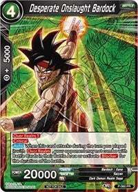 Desperate Onslaught Bardock (Event Pack 2 - 2018) (P-060_PR) [Promotion Cards]