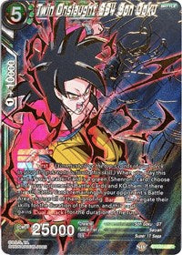 Twin Onslaught SS4 Son Goku (SPR) (BT5-055) [Miraculous Revival]