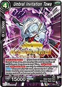 Umbral Invitation Towa (Shenron's Chosen Stamped) (BT4-111) [Tournament Promotion Cards]