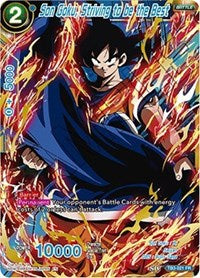 Son Goku, Striving to be the Best (TB3-021) [Clash of Fates]