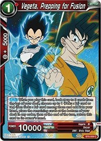 Vegeta, Prepping for Fusion (BT6-009) [Destroyer Kings]