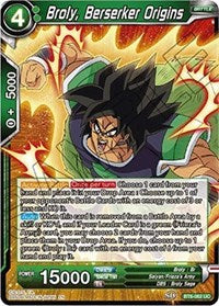Broly, Berserker Origins (BT6-062) [Destroyer Kings]