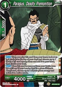 Paragus, Deadly Premonition (BT6-065) [Destroyer Kings]