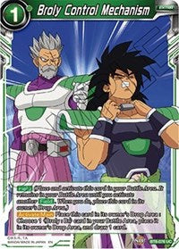 Broly Control Mechanism (BT6-076) [Destroyer Kings]