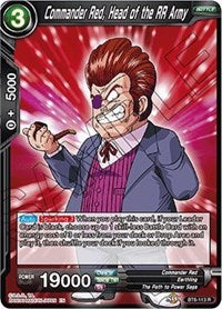 Commander Red, Head of the RR Army (BT6-113) [Destroyer Kings]