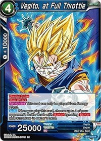 Vegito, at Full Throttle (BT6-035) [Destroyer Kings]